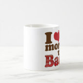 Mug Je t'aime plus que le bacon (Centre)