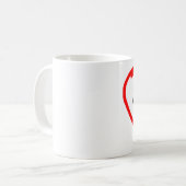 Mug Je t'aime plus que le café (Devant gauche)