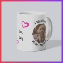 Je t'aime plus que le café Photo d'amour de maman 