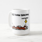 Mug "Je t'aime plus que le lard " (Devant gauche)