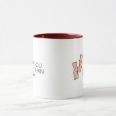 Mug Je t'aime plus que le lard (Centre)
