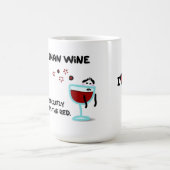 Mug "Je t'aime plus que le vin " (Centre)