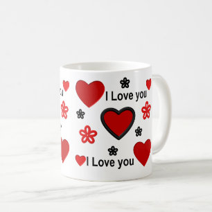 Mug Je t'aime...plus que n'importe quel mot ne peut le