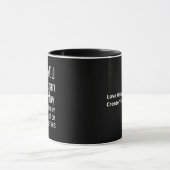 Mug Je t'aime plus qu'hier Design romantique (Centre)