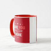 Mug Je T'Aime Plus Saint-Valentin Cadeau Couple Ro (Devant gauche)