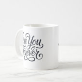 Mug Je t'aime pour toujours valentin (Devant gauche)