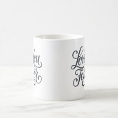 Mug Je t'aime pour toujours valentin (Centre)