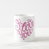 Mug Je t'aime rose (Centre)
