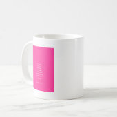 Mug Je t'aime si Saint Valentin (Devant gauche)
