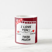 Mug "Je t'aime tellement" (Centre)