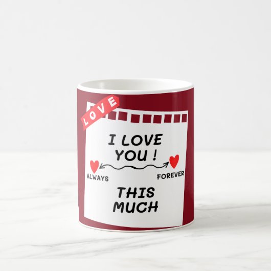 Mug "Je t'aime tellement" (Centre)
