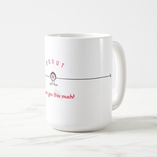 Mug Je t'aime tellement ! (Devant droit)