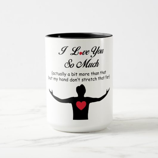 Mug Je t'aime tellement (Centre)