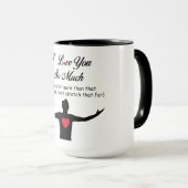 Mug Je t'aime tellement (Devant droit)