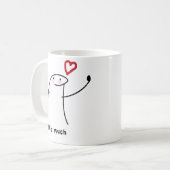 Mug je t'aime tellement, flork, anniversaire, annivers (Devant gauche)