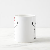 Mug je t'aime tellement, flork, anniversaire, annivers (Centre)