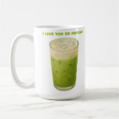 MUG JE T'AIME TELLEMENT MATCHA, MATCHA VERT THÉ AMOUR (Gauche)