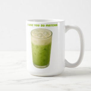 MUG JE T'AIME TELLEMENT MATCHA, MATCHA VERT THÉ AMOUR