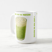 MUG JE T'AIME TELLEMENT MATCHA, MATCHA VERT THÉ AMOUR (Devant gauche)