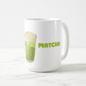 MUG JE T'AIME TELLEMENT MATCHA, MATCHA VERT THÉ AMOUR (Devant droit)