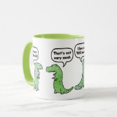 Mug Je t'aime tellement (T-Rex) (Devant gauche)