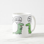 Mug Je t'aime tellement (T-Rex) (Devant droit)