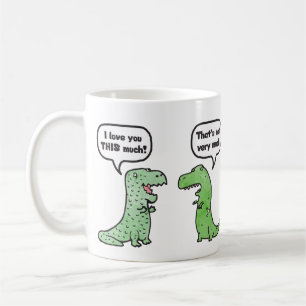 Mug Je t'aime tellement (T-Rex)