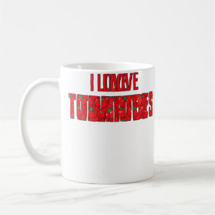 Mug Je T'aime Tomates Chemise - Chemise de Jardinage