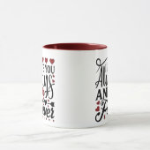 Mug JE T'AIME toujours et pour toujours (Centre)