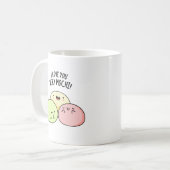 Mug Je T'Aime Très Mochi Funny Food Pun (Devant gauche)