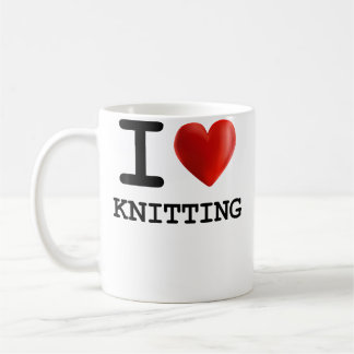 Mug Je T'aime Tricot Cœur T Shirt Cadeau Drôle