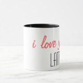 Mug je t'aime un latte (Centre)