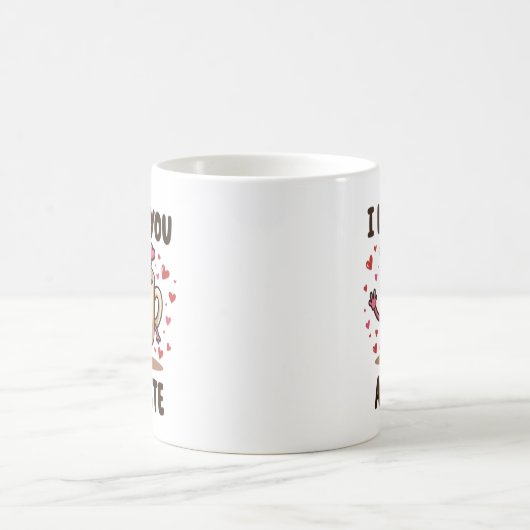MUG JE T'AIME UN LATTE (Centre)