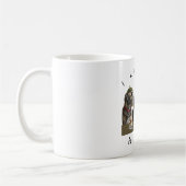 Mug Je t'aime un Latte Irish Wolfhound (Gauche)