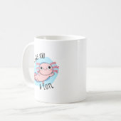 Mug Je T'Aime Un Pun Axolotl Lotl Drôle (Devant gauche)