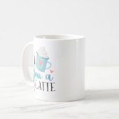Mug Je t'aime une bouge de la Saint Valentin (Devant gauche)