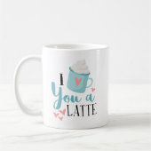 Mug Je t'aime une bouge de la Saint Valentin (Gauche)