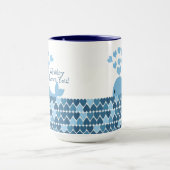 Mug Je T'Aime Whaley ! Bleu (Centre)