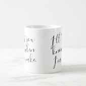 Mug Je te ferai savoir quand je serai réveillé (Centre)