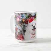 Mug Je Te Malheur D'Un Joyeux Chien Personnalisé De No (Devant gauche)