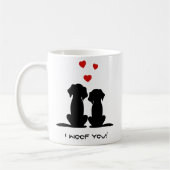 Mug Je te mord de la Saint Valentin (Gauche)