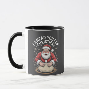 Mug Je te pétris pour le Père Noël de la cuisine de la