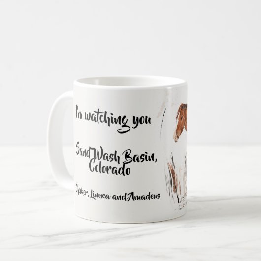 Mug Je te regarde (Devant gauche)