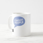Mug Je tire des personnes (Devant gauche)