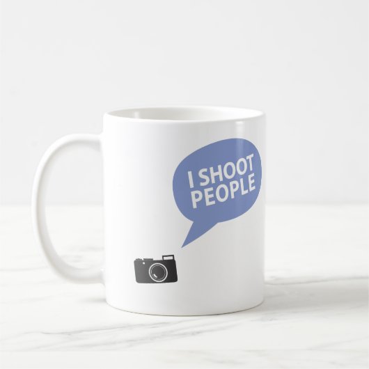 Mug Je tire des personnes (Gauche)