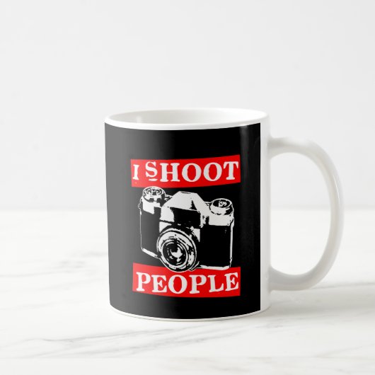 Mug Je tire des personnes (Droite)