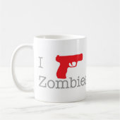 Mug Je tire des zombis (Gauche)