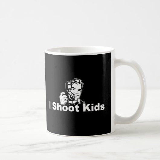 Mug Je tire le noir d'enfants (Droite)