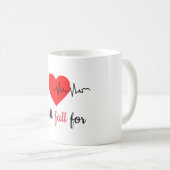 Mug Je Tombe Toujours Pour Vous Tous Les Jours Avec Co (Devant droit)