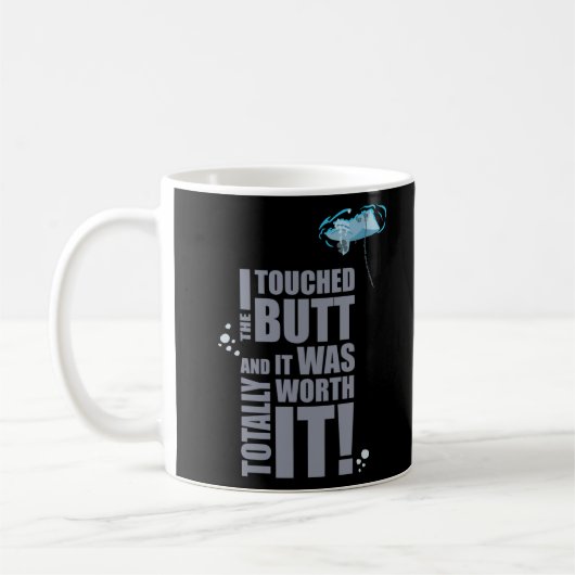 Mug Je Touche Le Beurre (Gauche)